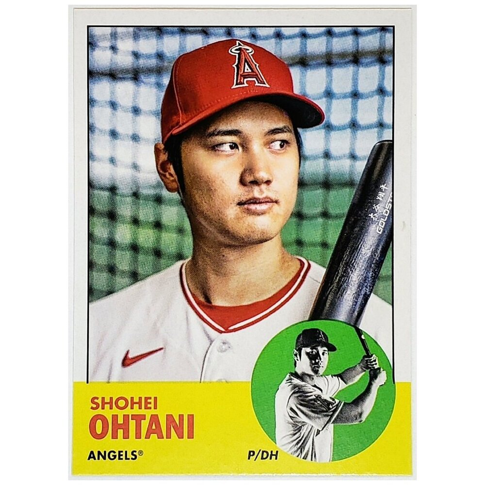 SHOHEI OHTANI "1963" RETRO 2022 TOPPS ARCHIVES #1 ANGELS, DODGERS, MVP